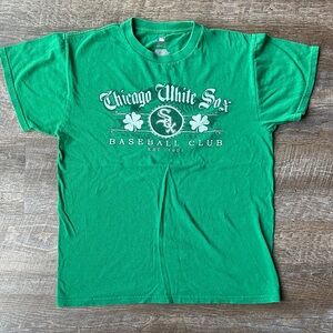 MLB Chicago White Sox Green Short Sleeve Tee